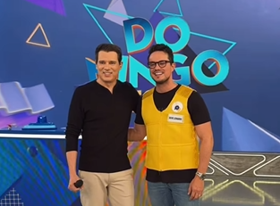 Deive Leonardo estreia no SBT e já dispara audiência com “Bom Dia Esperança”