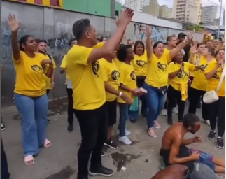 Após ato de oração, Rua dos Protestantes amanhece vazia e gera debate sobre Cracolândia