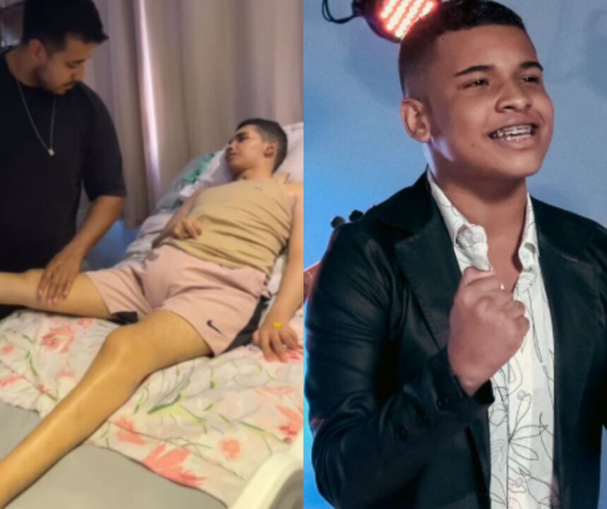 Cantor gospel Kaiky Mello luta pela vida após aneurisma cerebral e mobiliza corrente de fé e solidariedade