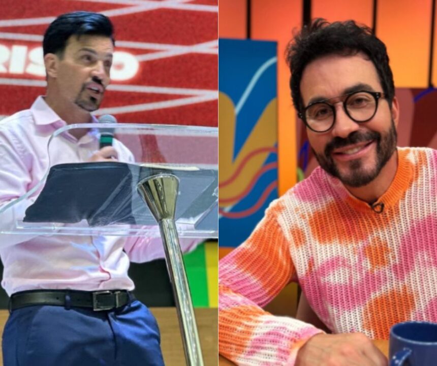 Padre Fábio de Melo é alvo de críticas após polêmica com gerente de cafeteria; Pastor Flávio Amaral dispara: “É tudo, menos padre”