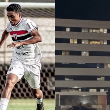 Milagre? Jogador dado como morto acena da janela do hospital e emociona o Brasil