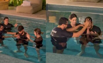 Lucas Paquetá se batiza no Rio e declara nova vida em Cristo