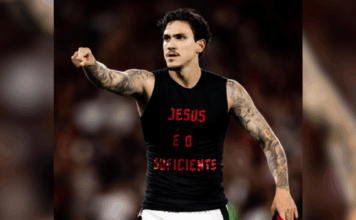 Pedro marca gol da vitória do Flamengo e desabafa: “Jesus é o suficiente” após polêmica com dirigente