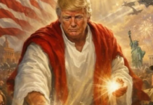 Trump remove imagem com estética messiânica após reação negativa de cristãos